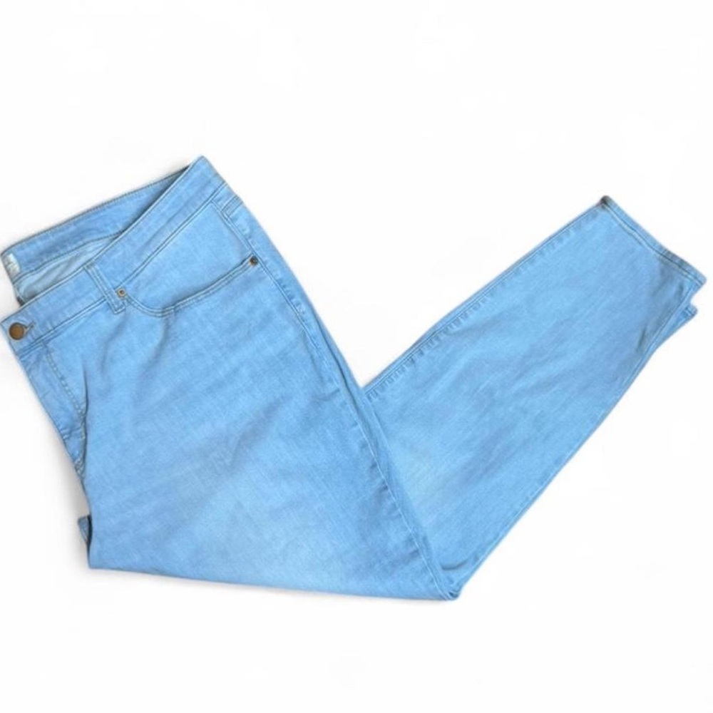 Universal Thread Light Wash Mid-Rise Skinny Jeans Plus Size 24W Stretch - Picture 9 of 9